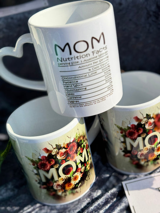 Tasse „Mama“ (330 ml) – mit edlem Herzhenkel