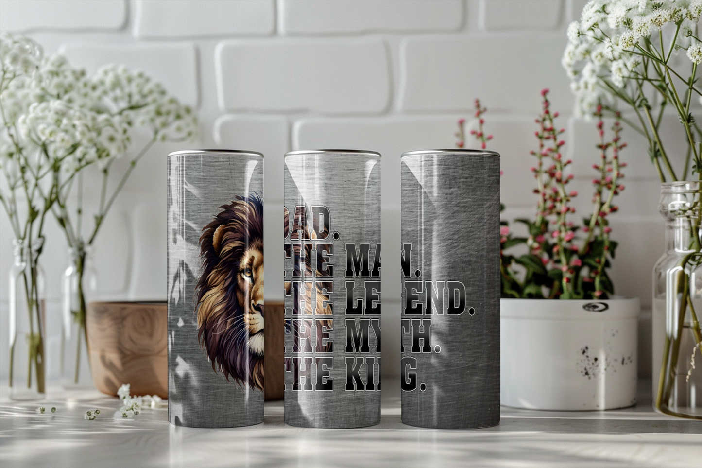 "Best of Dad" Tumbler 590 ml – Hält Getränke zuverlässig warm und kalt