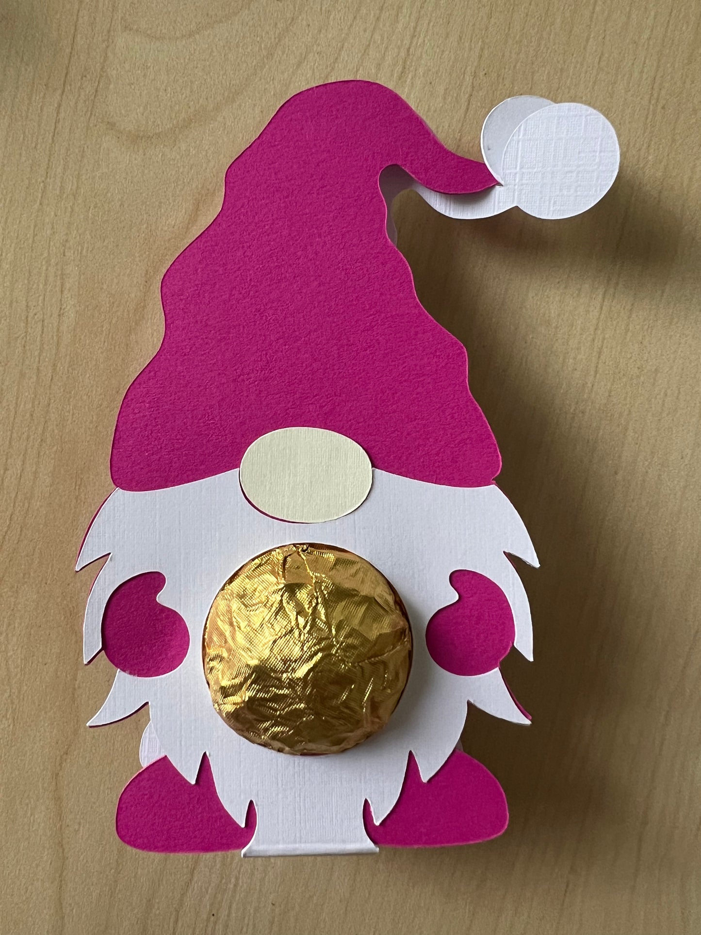 Süße Wichtel-Verpackungen aus Tonpapier für Weihnachten und Nikolaus